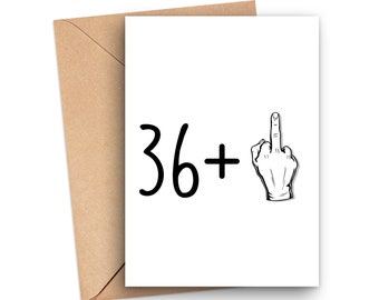 Carte d’anniversaire drôle 37e anniversaire, carte d’anniversaire 37e, carte d’anniversaire de 37 ans, carte pour 37 ans, tour 37 carte, carte d’anniversaire rude 37e