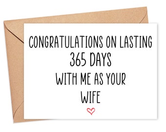 365 Days Married Etsy