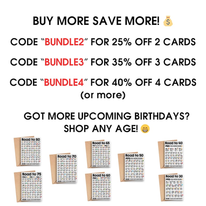 80th Birthday Card, Fun Facts Card For 80 Year Old, 80th Birthday Gift Greeting Card, 80th Birthday Card For Grandpa Or Dad Born In 1946 image 2