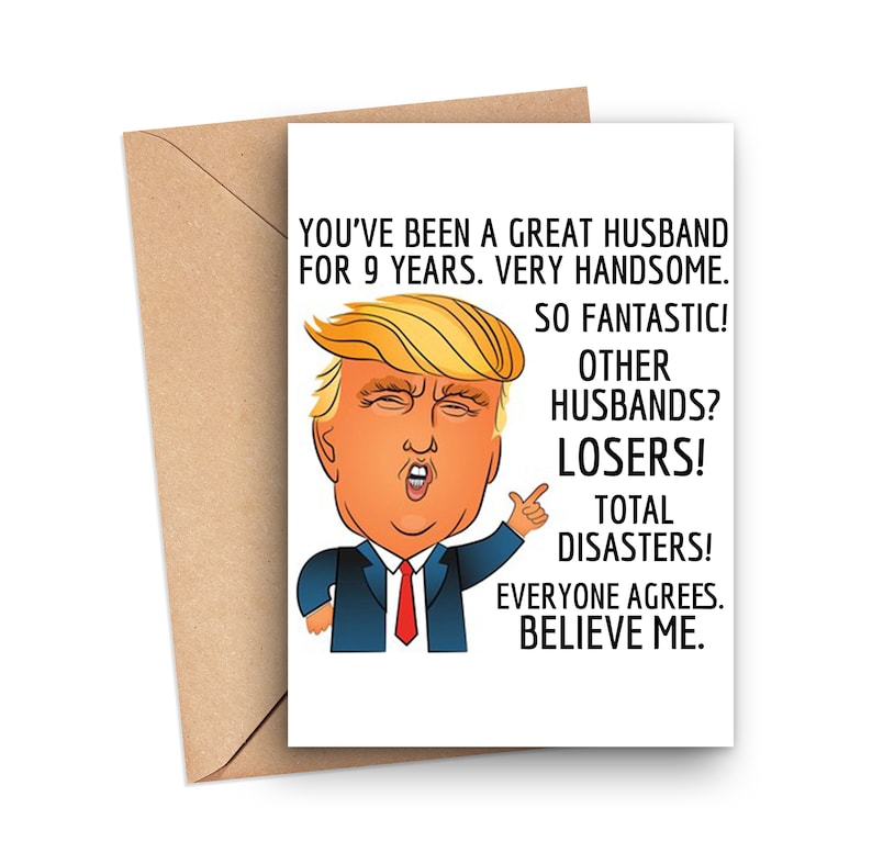 9th Anniversary Card For Husband Wife Boyfriend Girlfriend - 9th Wedding Anniversary - Pottery Wedding Card For Women Men Her Him, 145mm Greeting Cards Fiance Fiancee