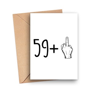 Funny 60th Birthday Card, 60th Birthday Card, 60 Year Old Birthday Card, Card For 60 Year Old, Turning 60 Card, Rude 60th Birthday Card