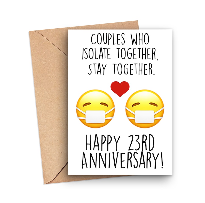 23rd anniversary card happy 23rd anniversary card 23 year