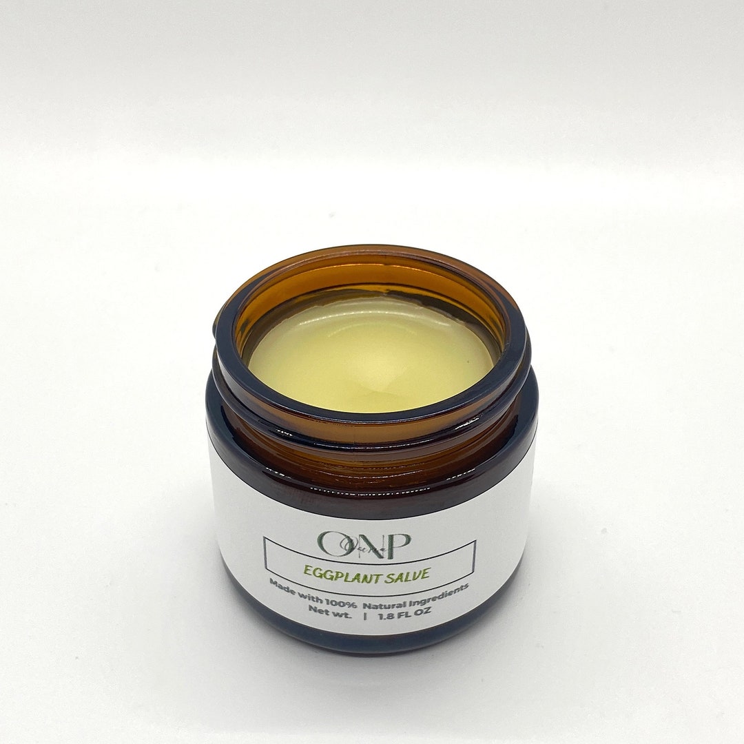 Eggplant Salve for Scars, Eczema, Skin Disorders, Vegan Skin Care Etsy