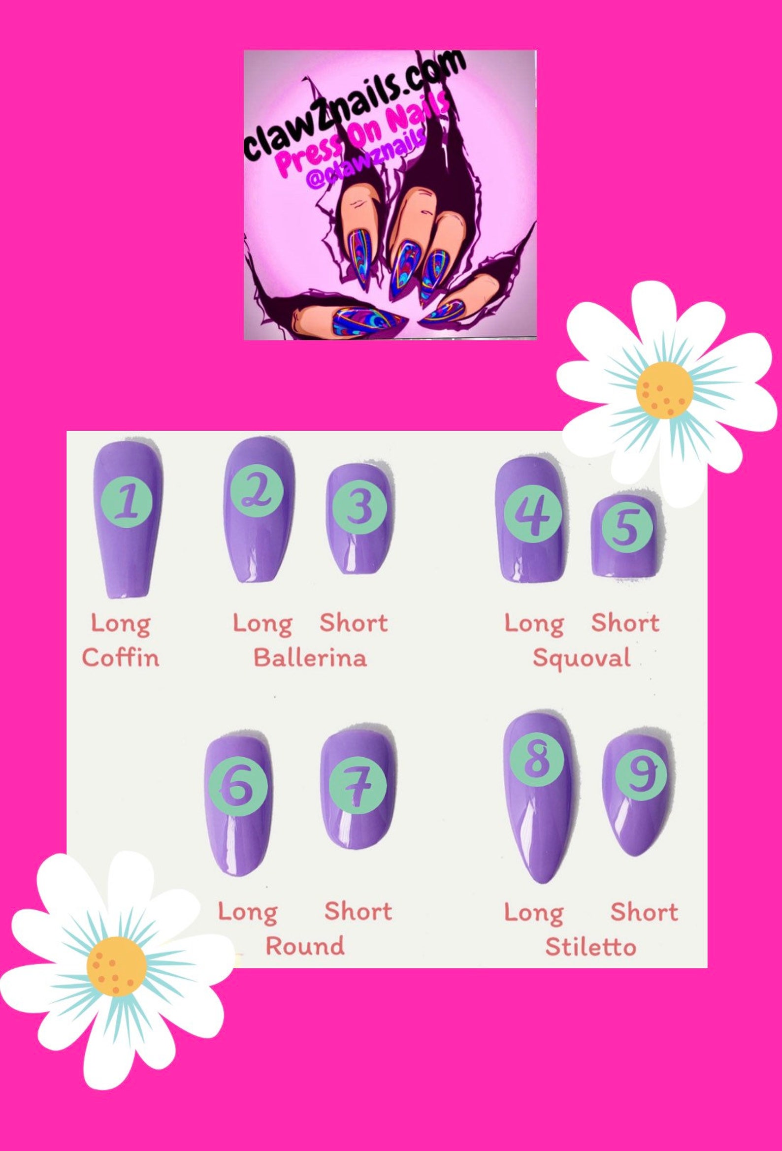 Sanrio Press on nails glue on nails false nails stick on nails | Etsy