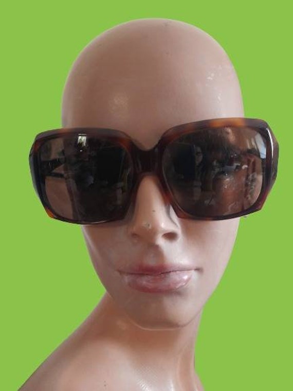 Vintage John Richmond Tortoiseshell Oversized Squ… - image 5