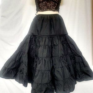 Vintage 50&#39;s Early Nylon Voluminous Petticoat, Underskirt, Pinup Lingerie
