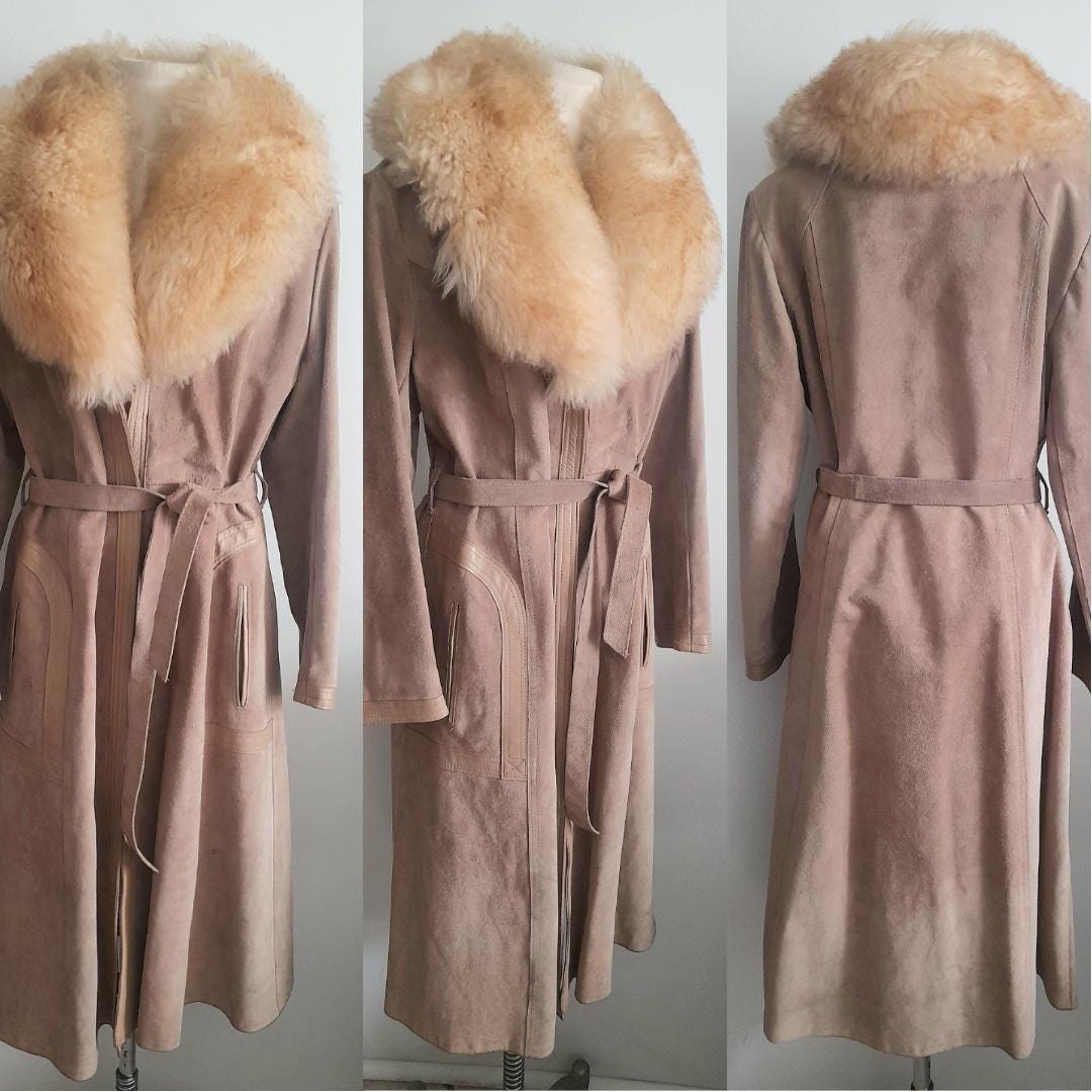 【PARTIMENTO】★ SUEDE SHEARLING COAT ★ 4 COLOR Suede Shearling Coat products for sale | eBay