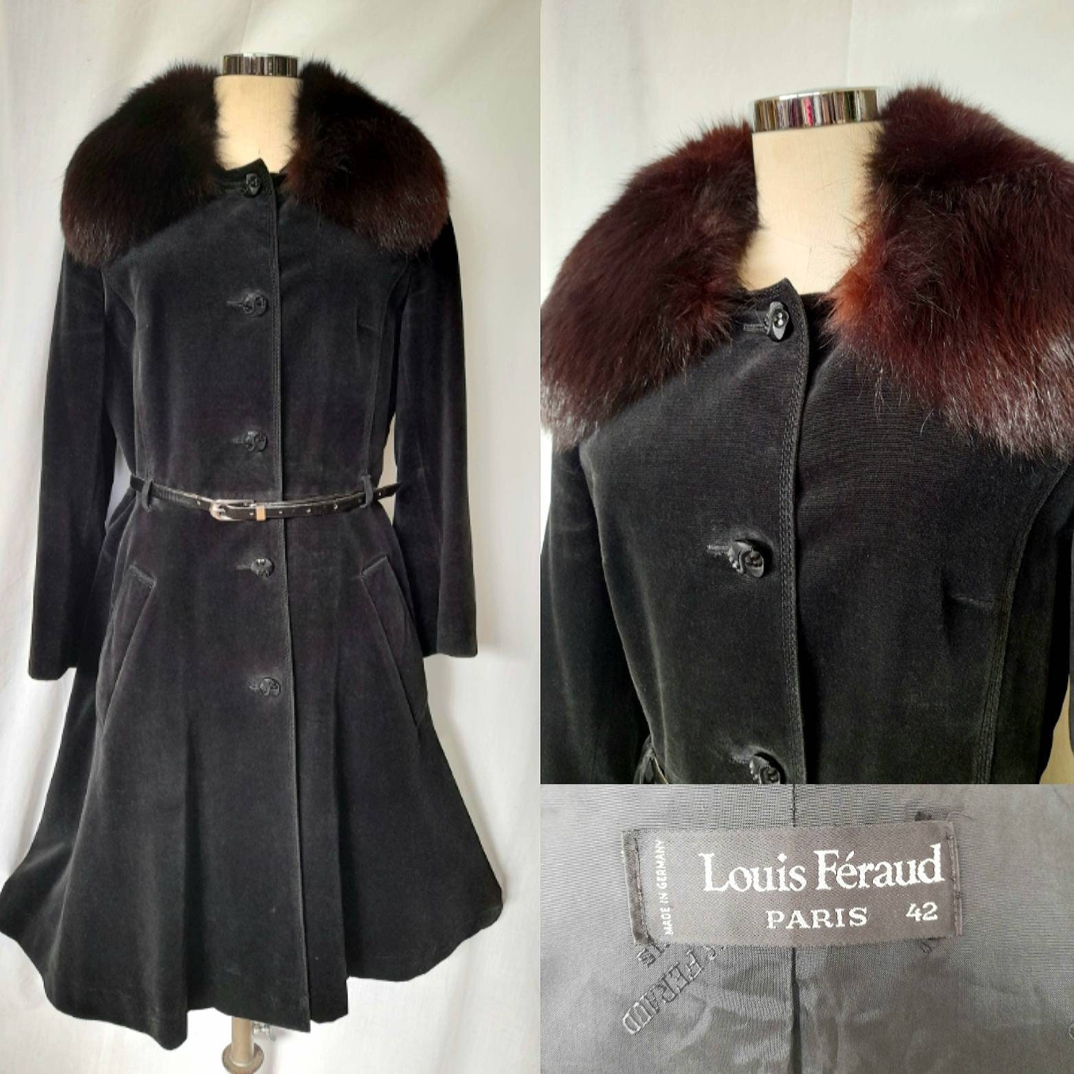 Louis Feraud Fur Coat