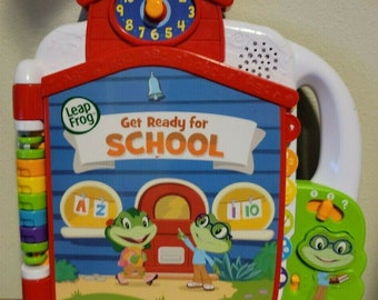 Leapfrog Tad S Get Ready For School Interactive Book Leap Etsy
