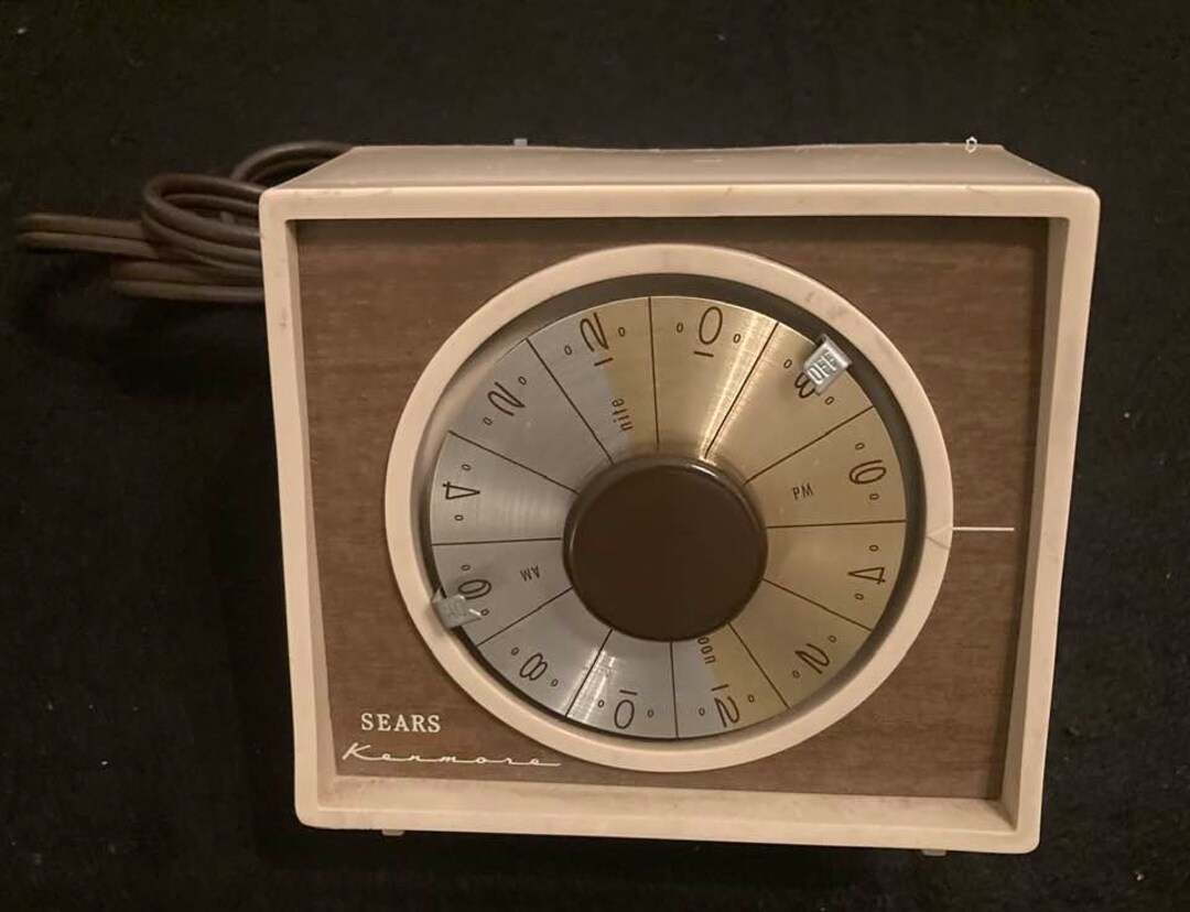 Vintage Sears Kenmore 24 Hour All Purpose Timer Model 796.6445 Tested ...