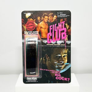 Fight Club 35 mm Film Spliced Filmauswahl - Ein Custom Movie Sammlerstück Bootleg Spielzeug - 90er Jahre Tyler Durden Brad Pitt David Fincher - Zweiseitig