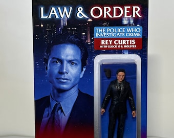 Law Order Rey Curtis Action Figure Benjamin Bratt Bootleg Collectible