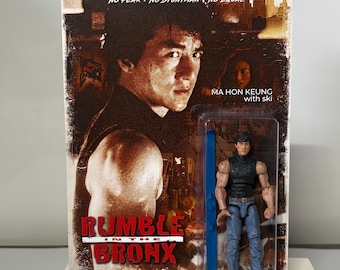 Rumble in the Bronx Jackie Chan Action Figure – Custom Collectible (1:18 Scale)