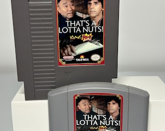 Kung Pow: Enter the Fist Parody NES/N64 Patrone - Beschriftung