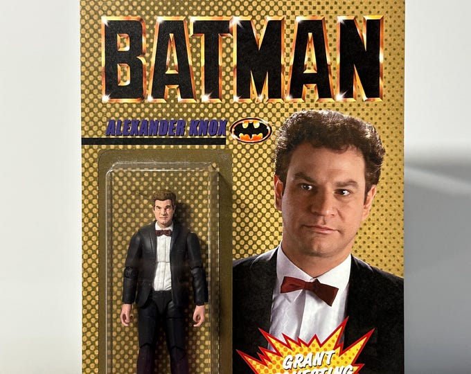 Batman 1989 Movie Custom Action Figure of Alexander Knox - Bootleg 80's ...