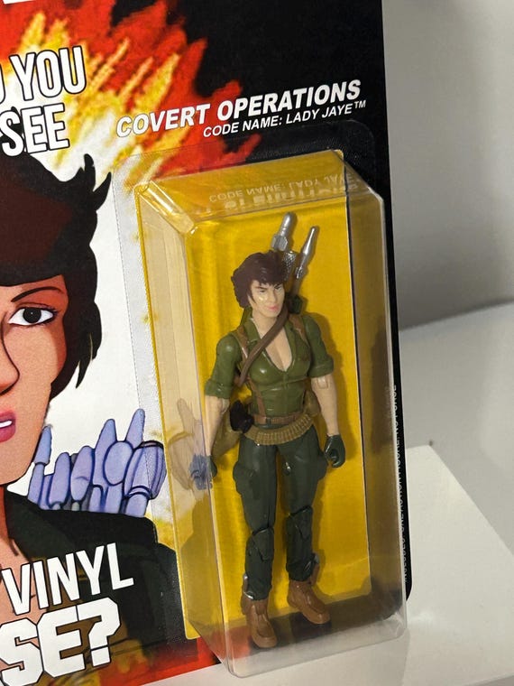 GI Joe Lady Jaye Custom Action Figure: PSA Parody, Bootleg ARAH - Etsy