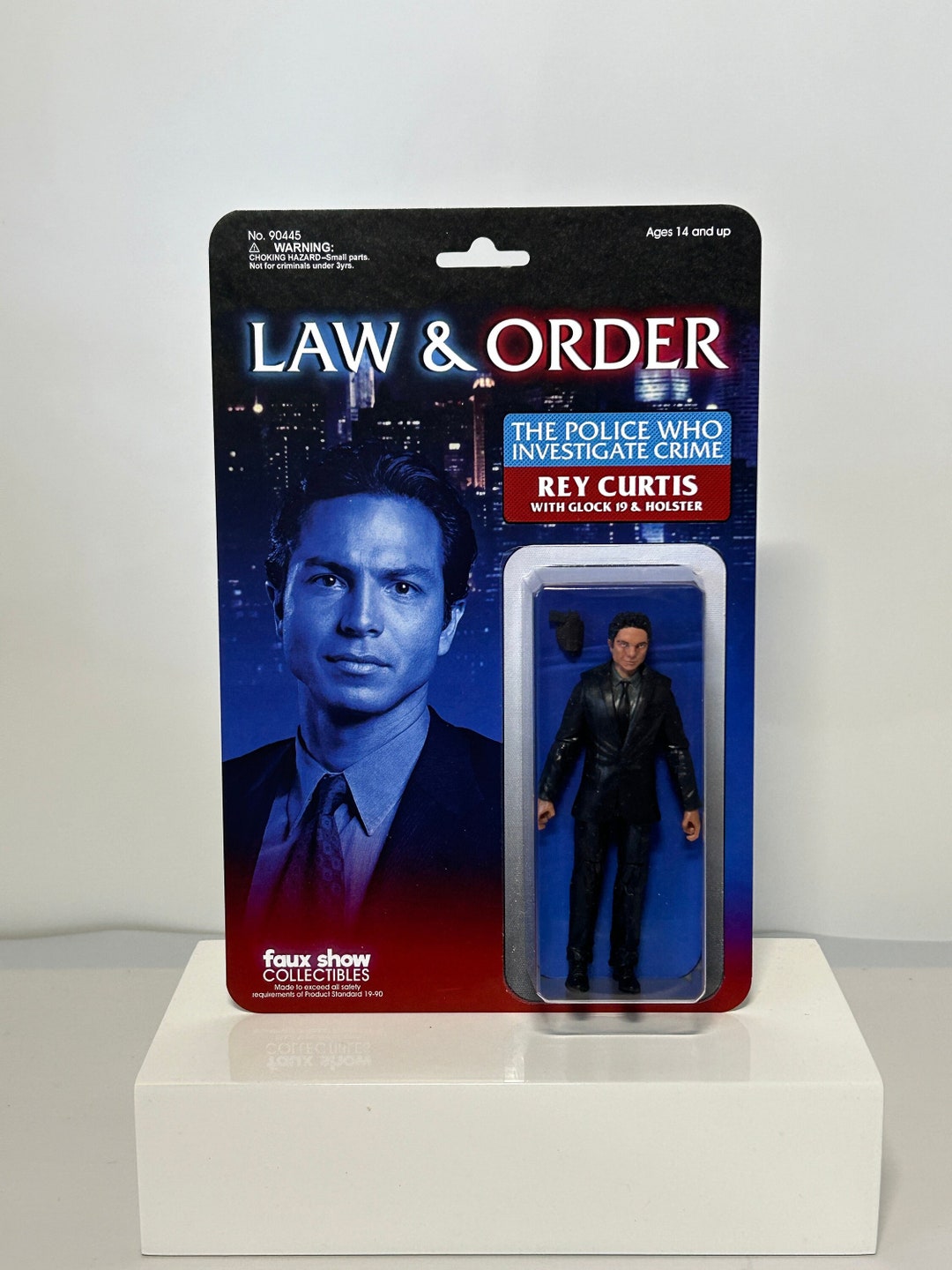 Law Order Rey Curtis Action Figure Benjamin Bratt Bootleg Collectible 