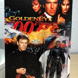 Goldeneye 007 Custom Action Figure of 006 Alec Trevelyan