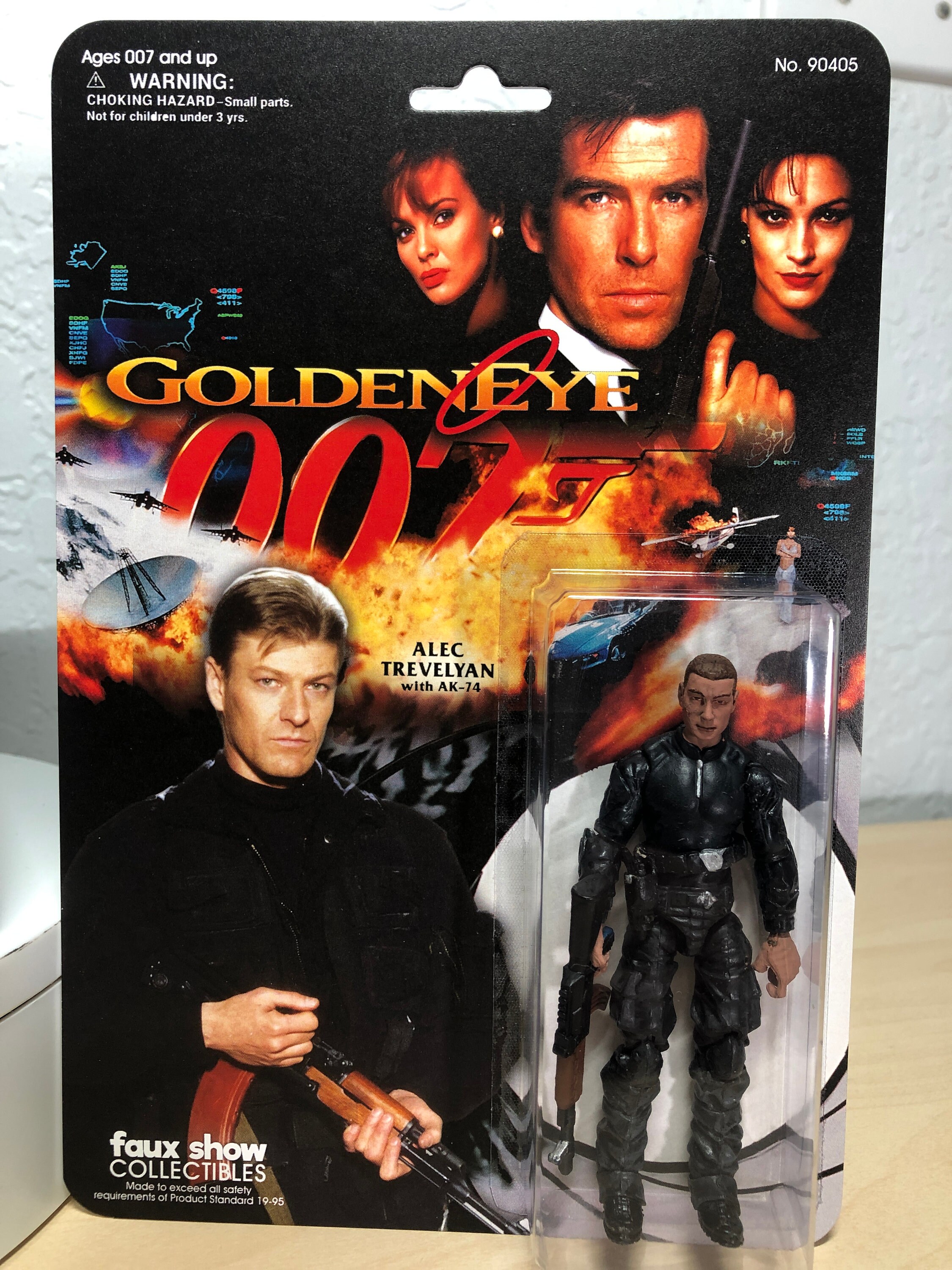 【数々のアワードを受賞】 Goldeneye 007 Custom Action Figure of 006 Alec Trevelyan コミック・アニメ