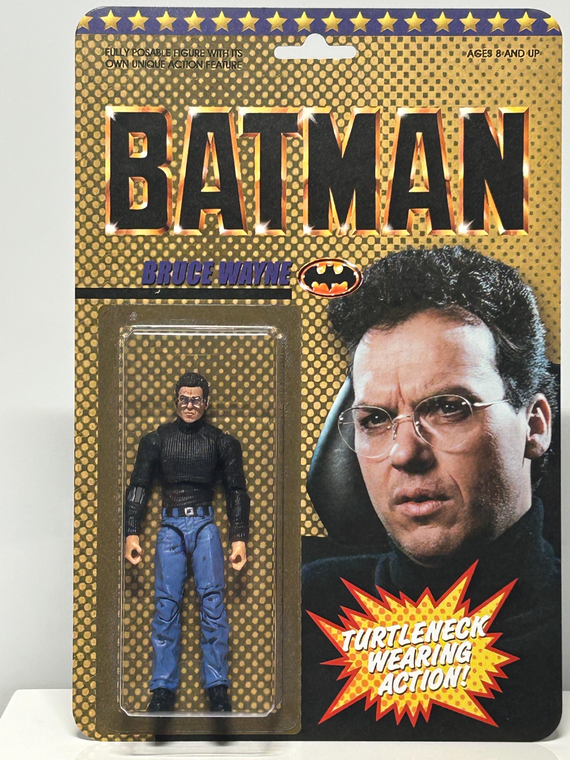 バットマン 1989 タートルネック ブルース・ウェイン カスタム バットマン 1989 タートルネック ブルース・ウェイン カスタム