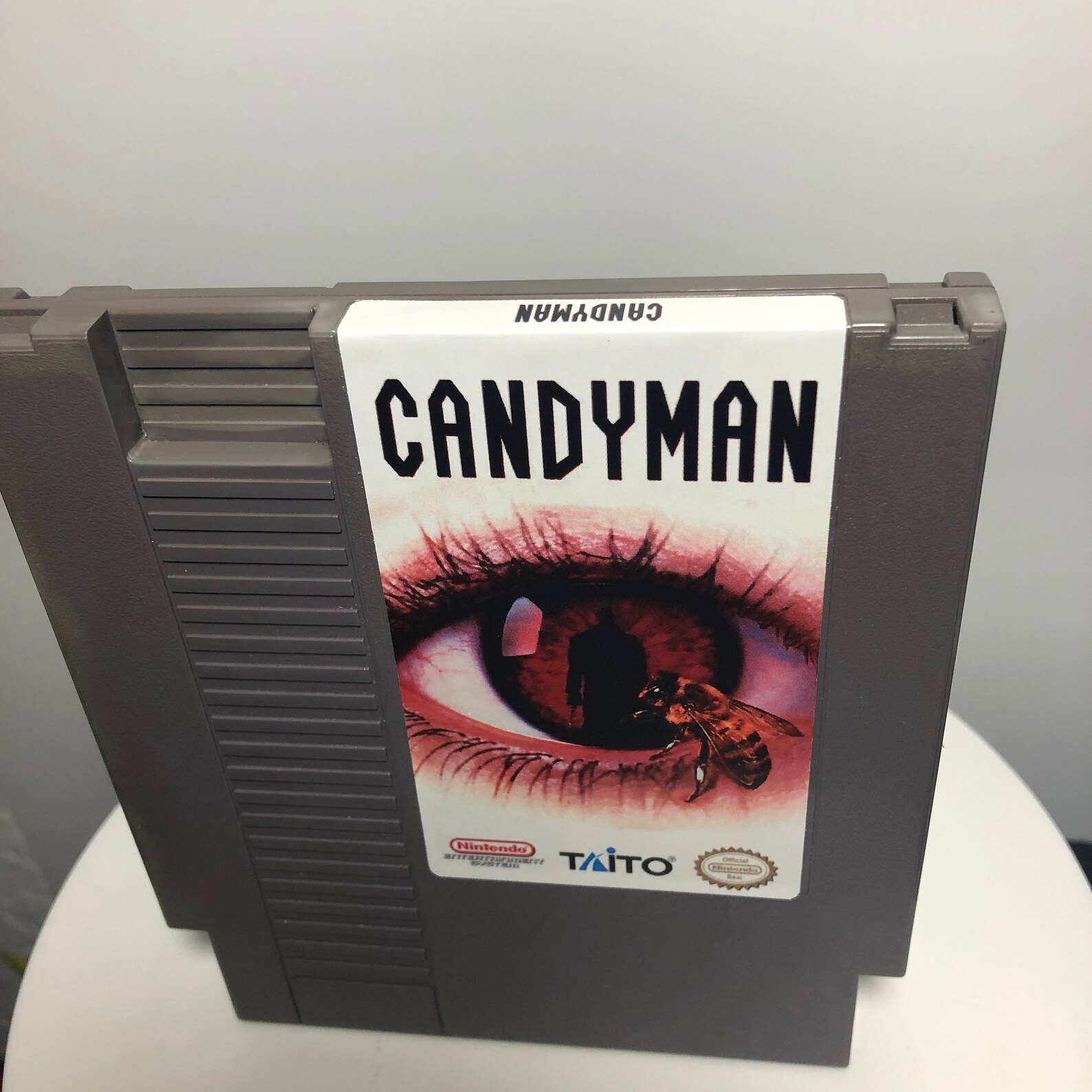 NES Candyman Nintendo Custom Video Game Cartridge Front AND Etsy