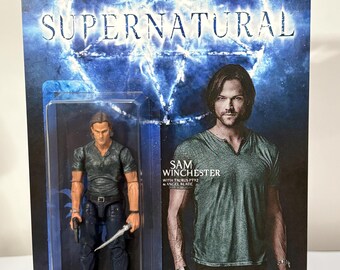 Figurine 1/18 Sam Winchester – Supernatural – Résine – Non Peinte – Greenlight/Mattel