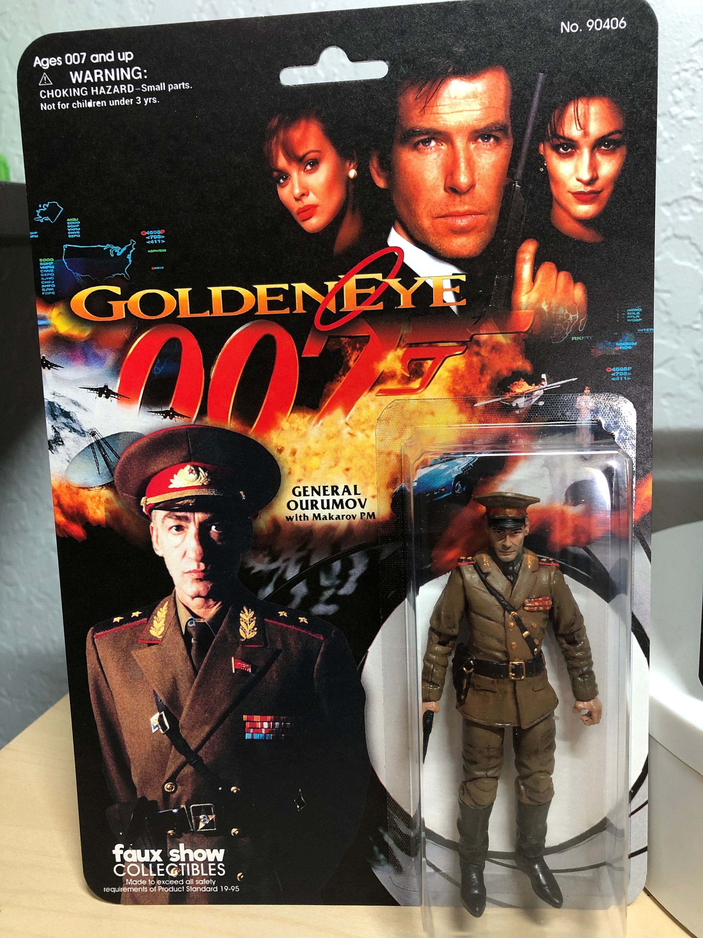 Goldeneye 007 Custom Action Figure of General Ourumov