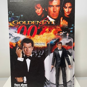 Goldeneye 007 One-off Custom Action Figure of James Bond Goldeneye 007 One-off Custom Action Figure of James Bond