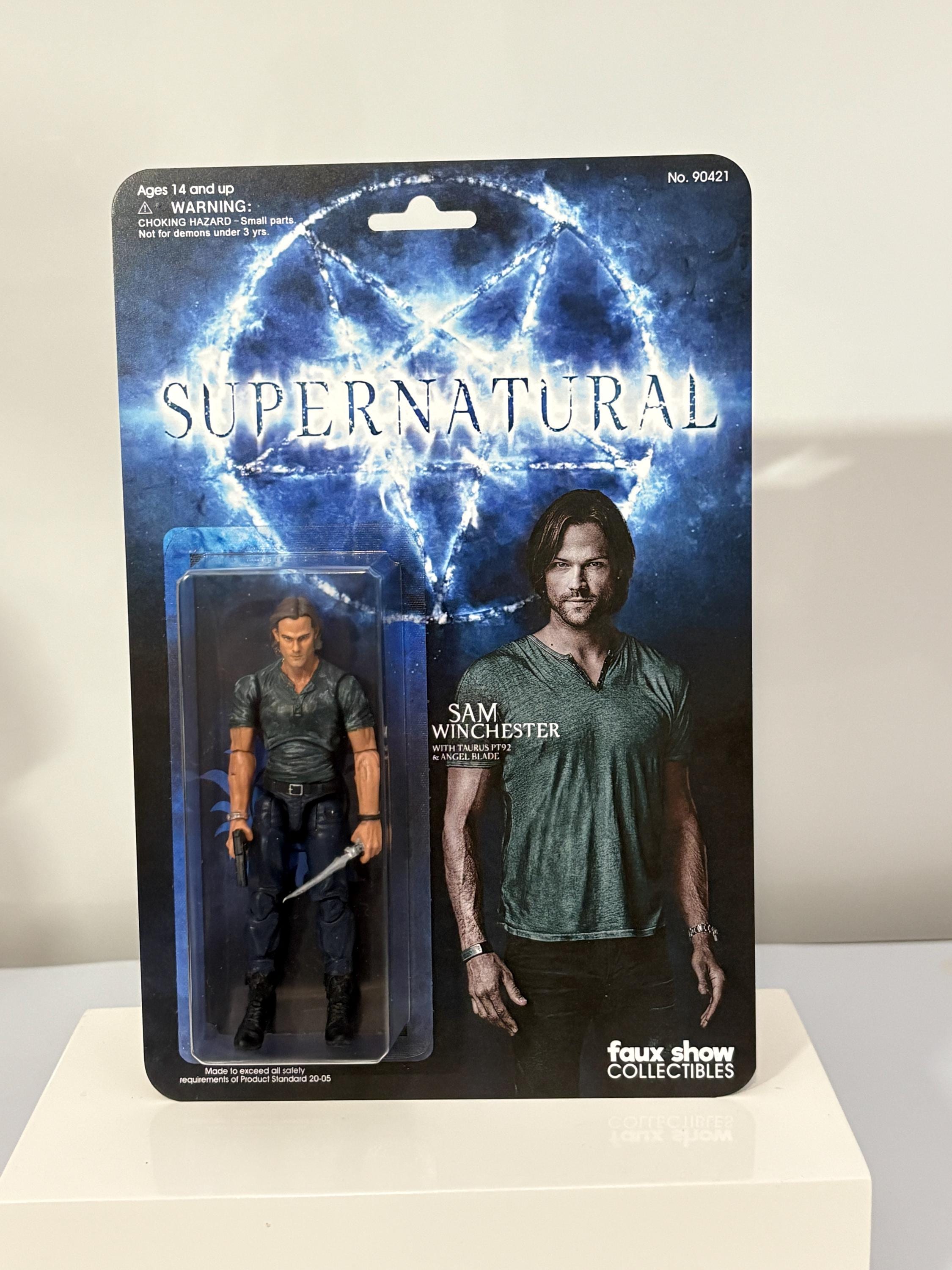海外ドラマ スーパーナチュラル アクスタ3点セット［サム］ スーパーナチュラル サム・ウィンチェスター アクションフィギュア