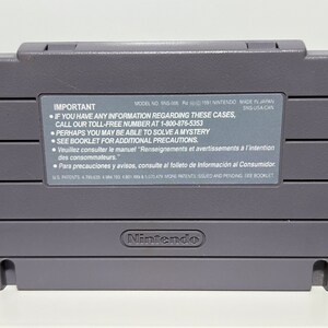 NES Unsolved Mysteries Nintendo Custom Video Game Cartridge - Front AND ...
