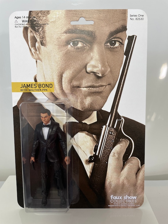 James Bond 007 Custom Action Figure of Sean Connery Dr No Etsy