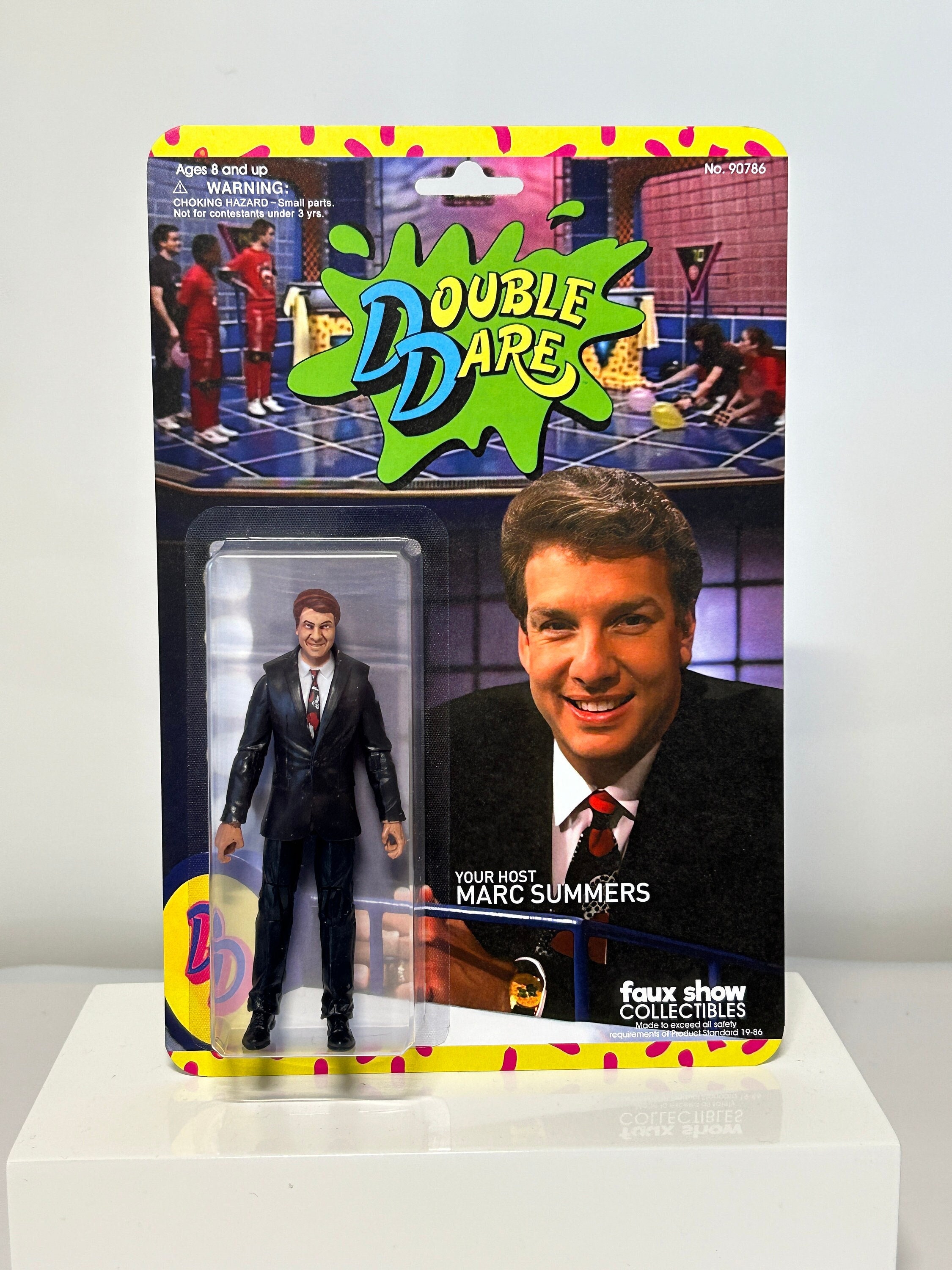 Nickelodeon Double Dare Host Marc Summers Custom Action