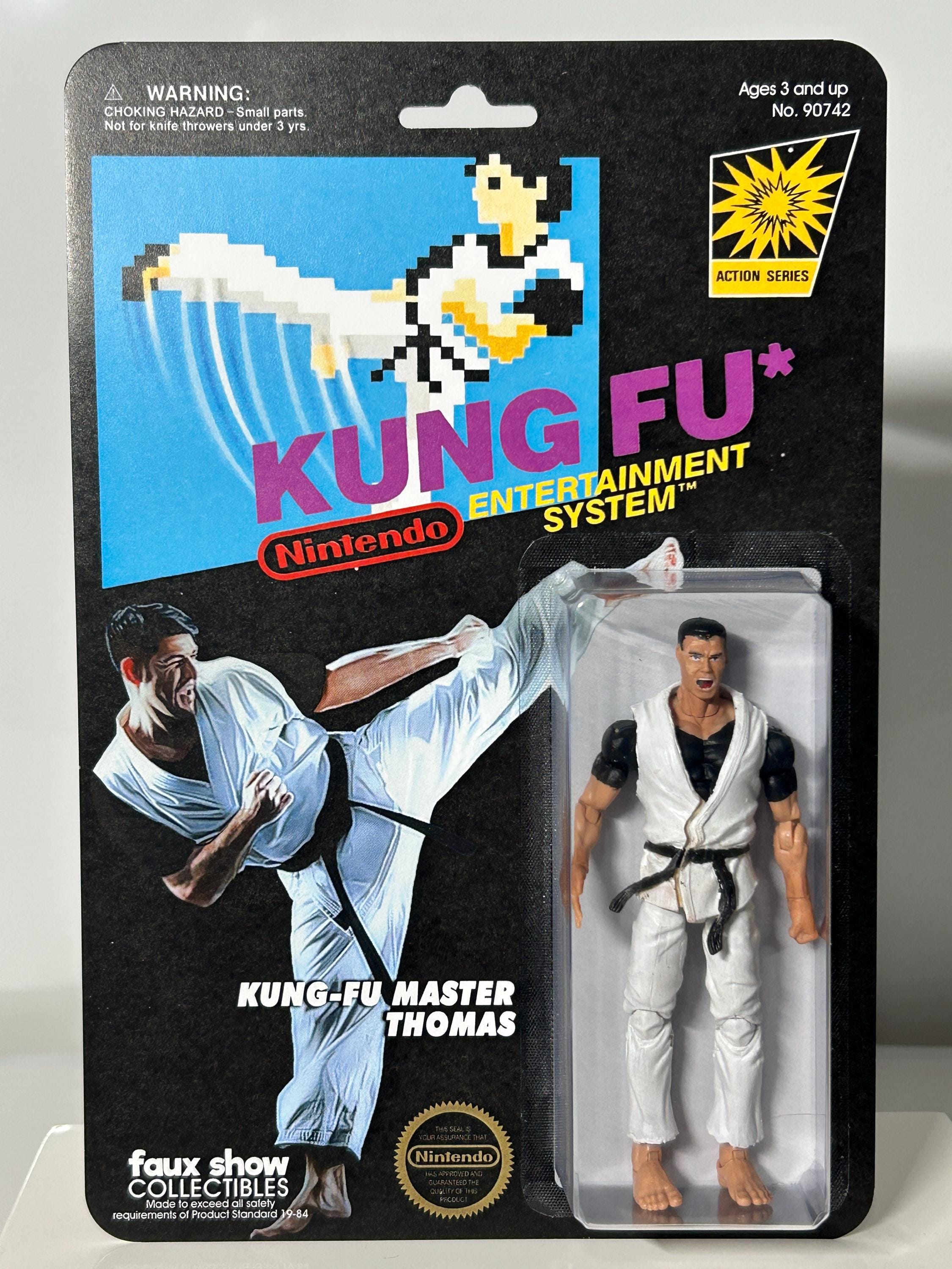 Kung Fu Master Thomas Action Figure: NES Nintendo Collectible - Etsy