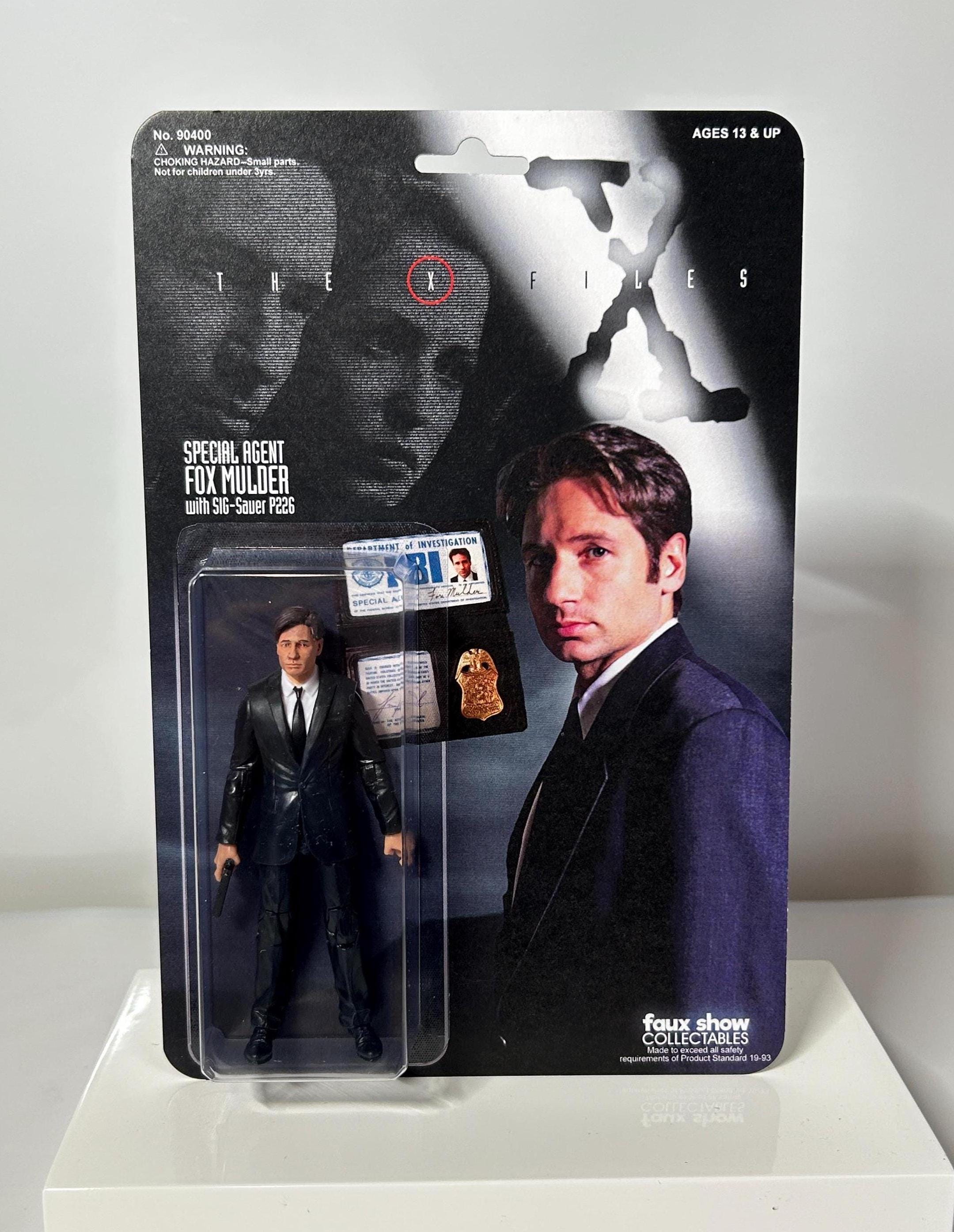 Fox Mulder From the X-files One-off Custom Action Figure