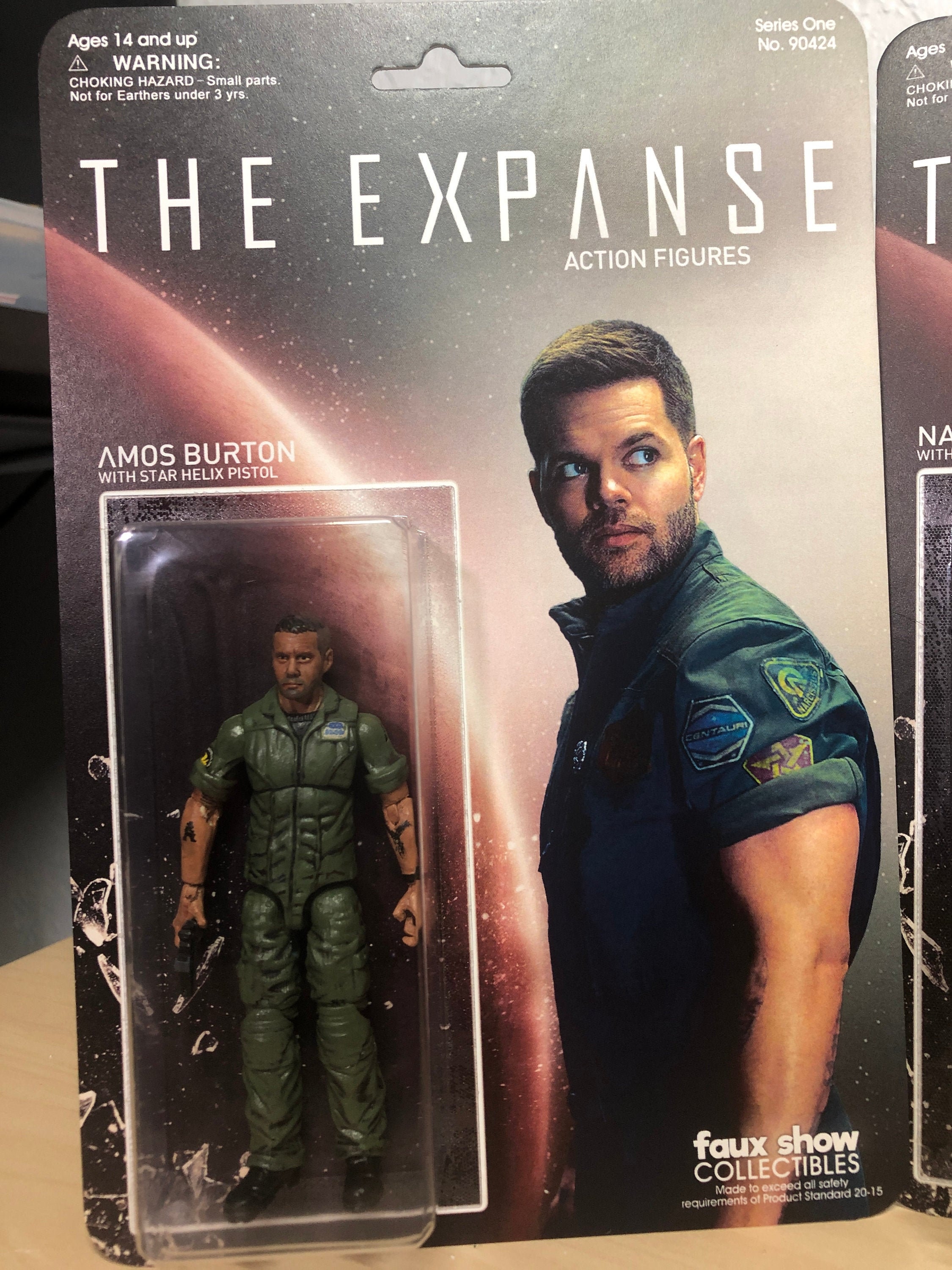 The Expanse Custom Action Figure of Amos Burton - Sci Fi TV Show
