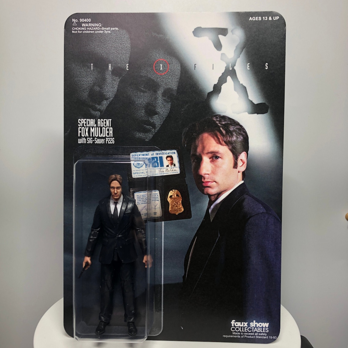 Fox Mulder Custom Action Figure From the Xfiles TV Show David Etsy
