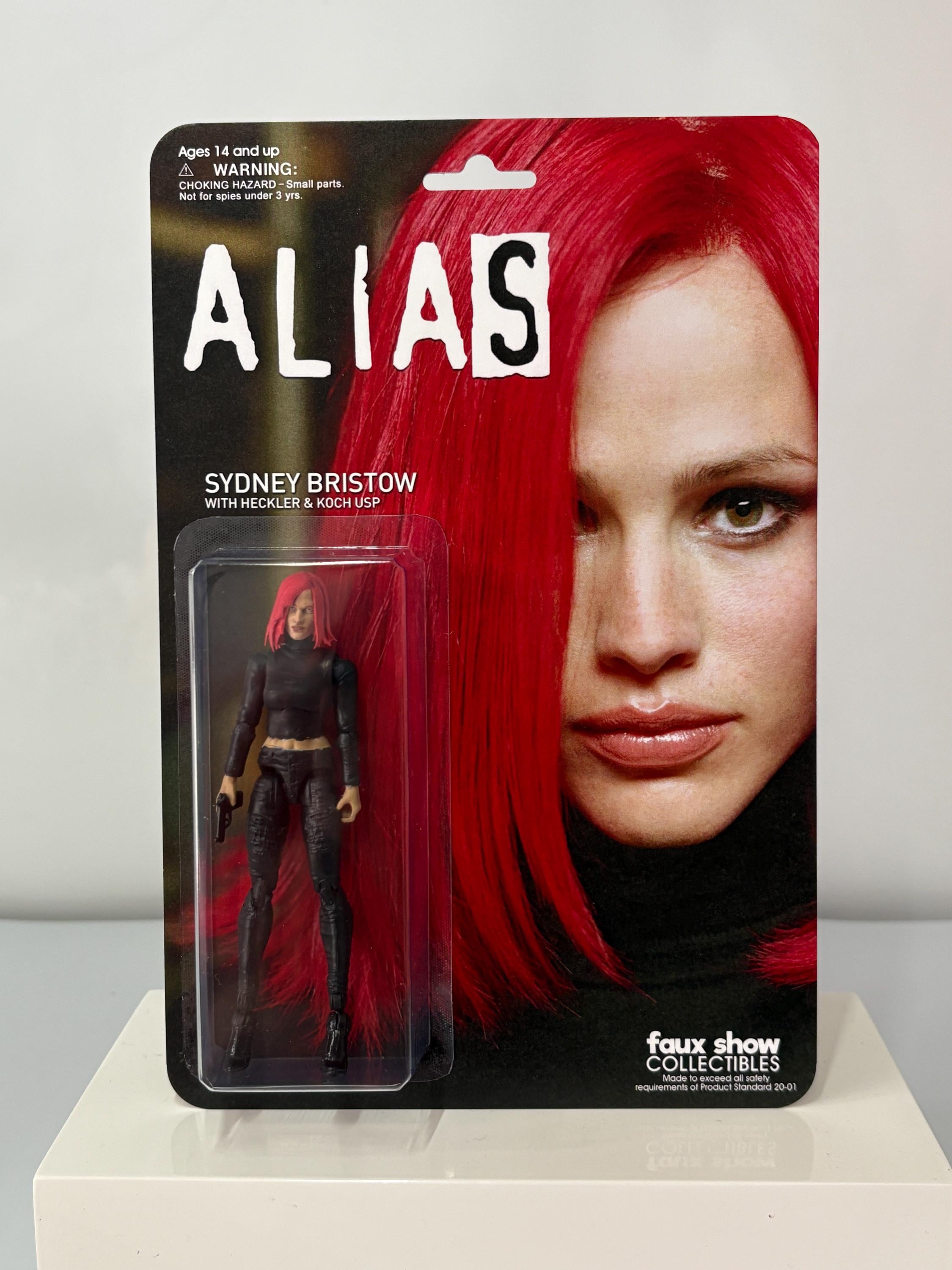 151 ALIAS Sydney Bristow フィギュア Custom Sydney Bristow Action Figure: Alias TV Show Collectible - Etsy