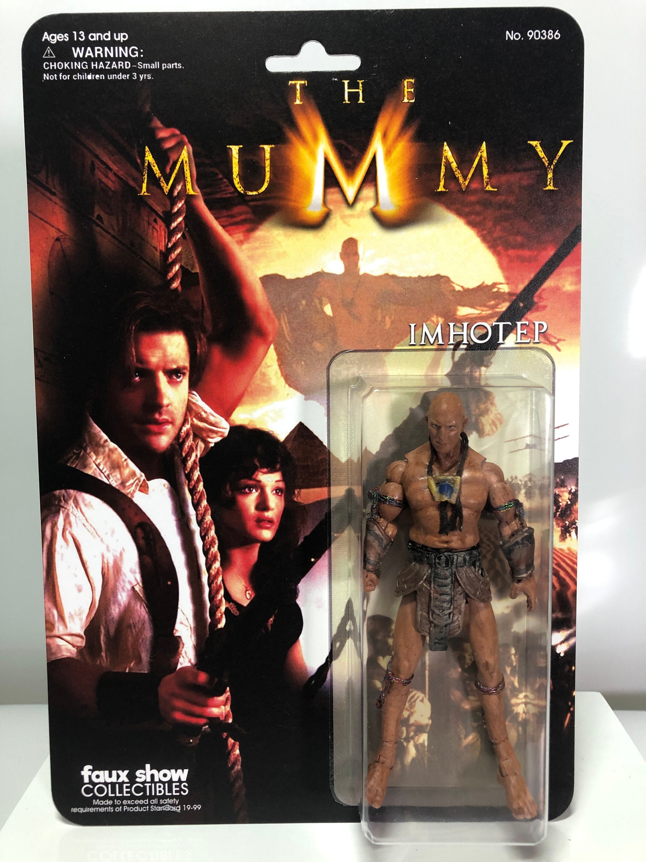 The Mummy One-Off Custom Action Figure of Imhotep - Bootleg The Mummy One-Off Custom Action Figure of Imhotep - Bootleg