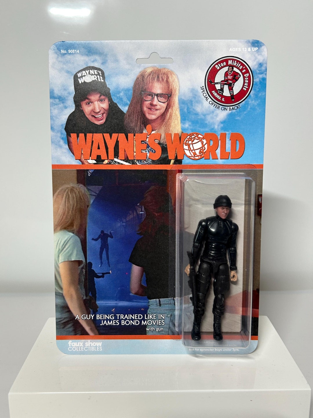 Wayne's World Custom Action Figure: James Bond Training Scene
