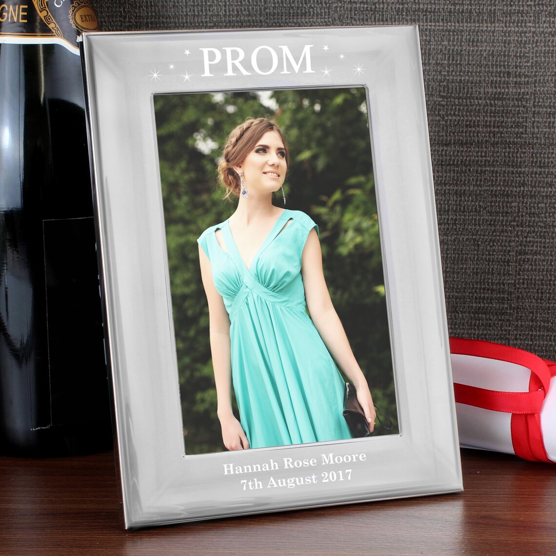 Personalised Prom Night 4x6 Silver Photo Frame Daughters Prom Etsy UK