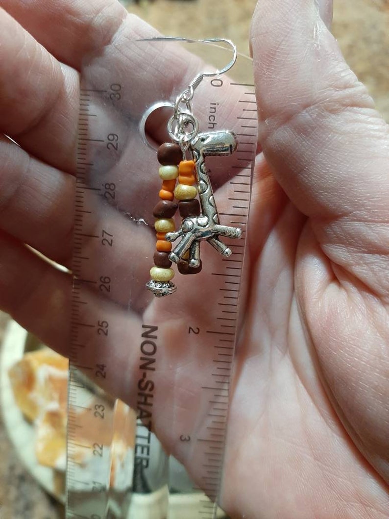 Giraffe earrings