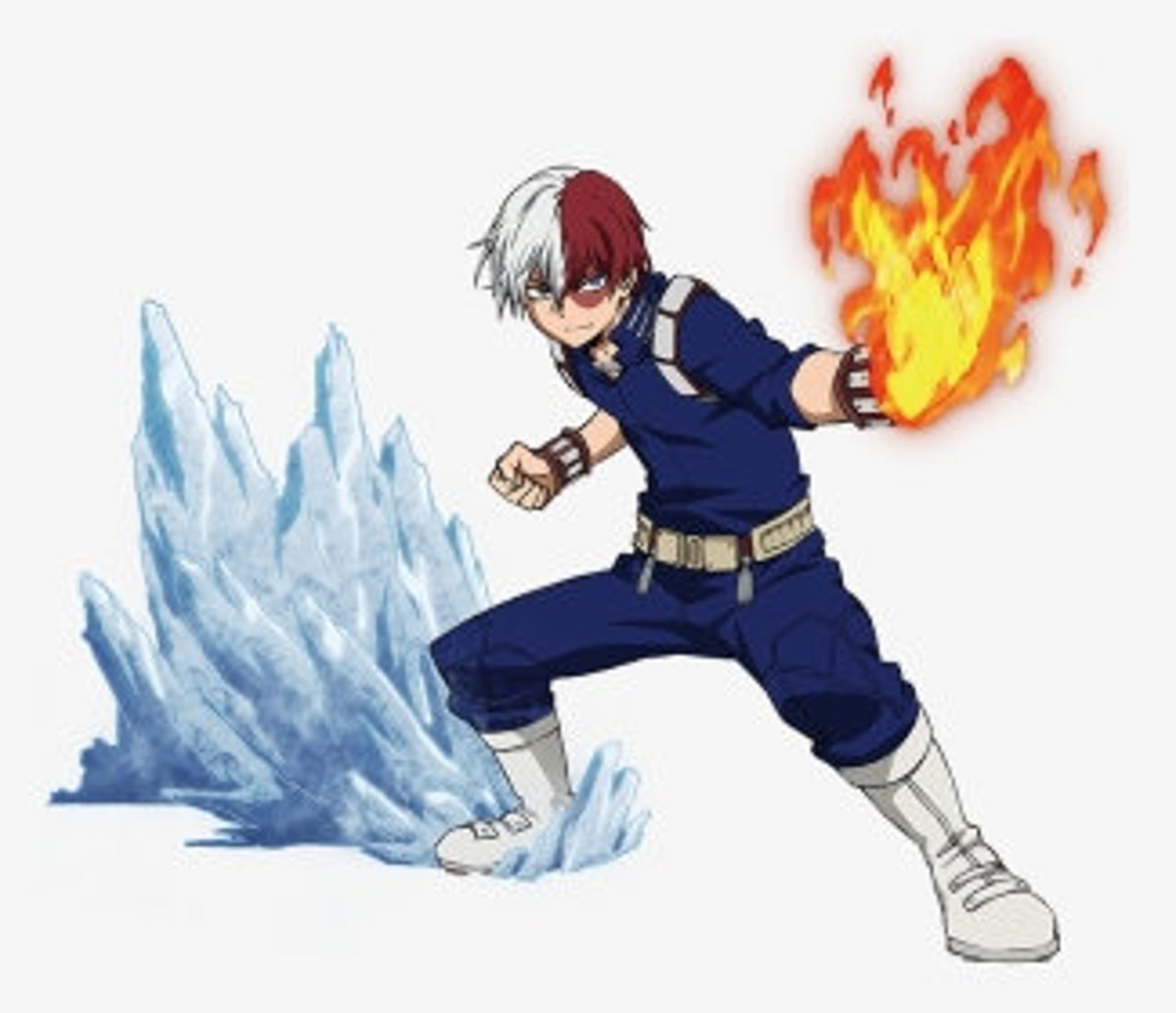 Mi héroe Academia Shoto Todoroki Color Vinilo | Etsy