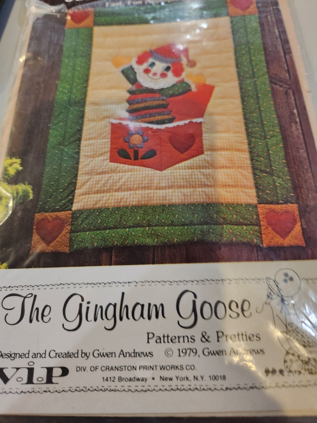 Jack in the Box Quilt Pattern Etsy