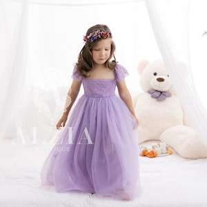 Dusty purple lace dress best sale