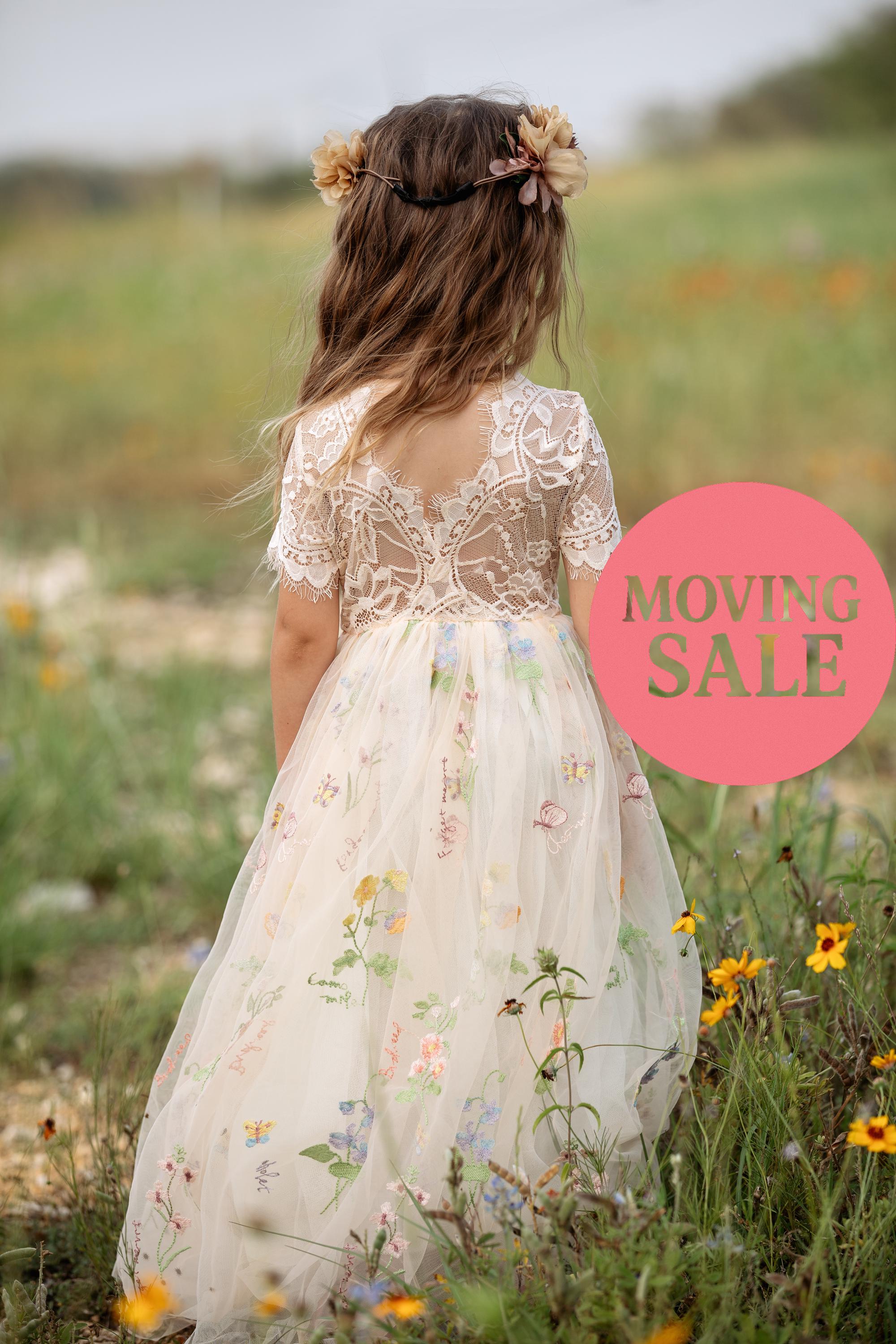 Floral Lace Dress - Etsy