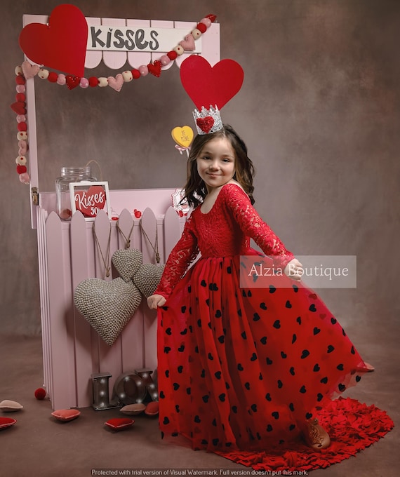 knee length dresses for ladies Lace Valentine Dress – Bukuri Brand main image 0