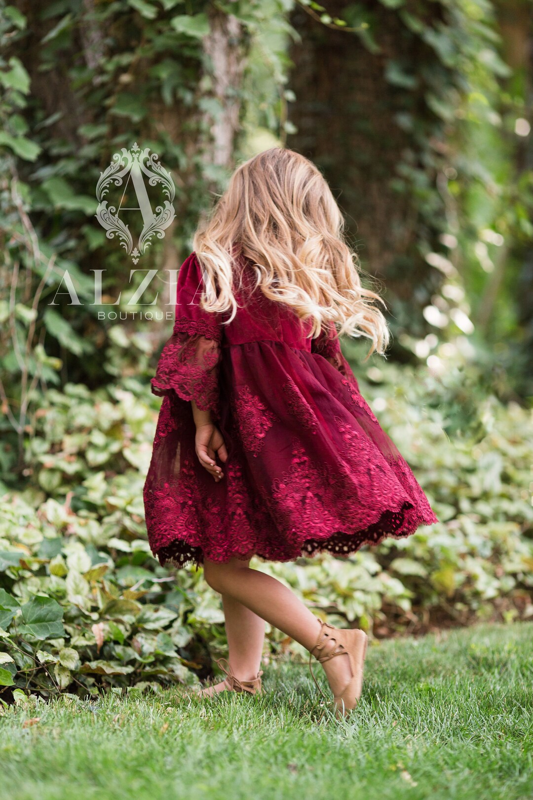 Burgundy Maroon Christmas Baby Girl Dress, Christmas Girl Outfit, Velvet  Dress for Toddlers, First Christmas Baby Dress, Boho Flower Girl - Etsy