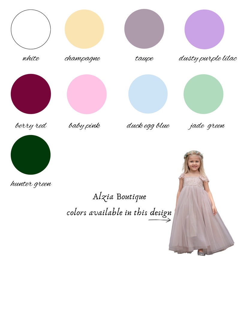 Flower Girl Dress Taupe Blushing Rose Tulle Flower Girl Etsy