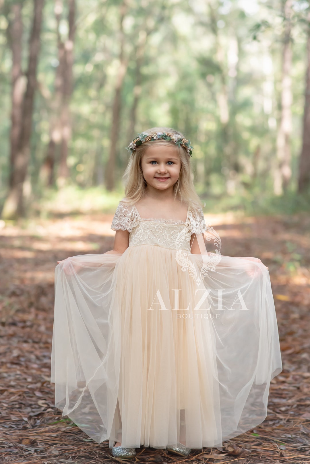 Party/ Flower Dress Girl (9004)