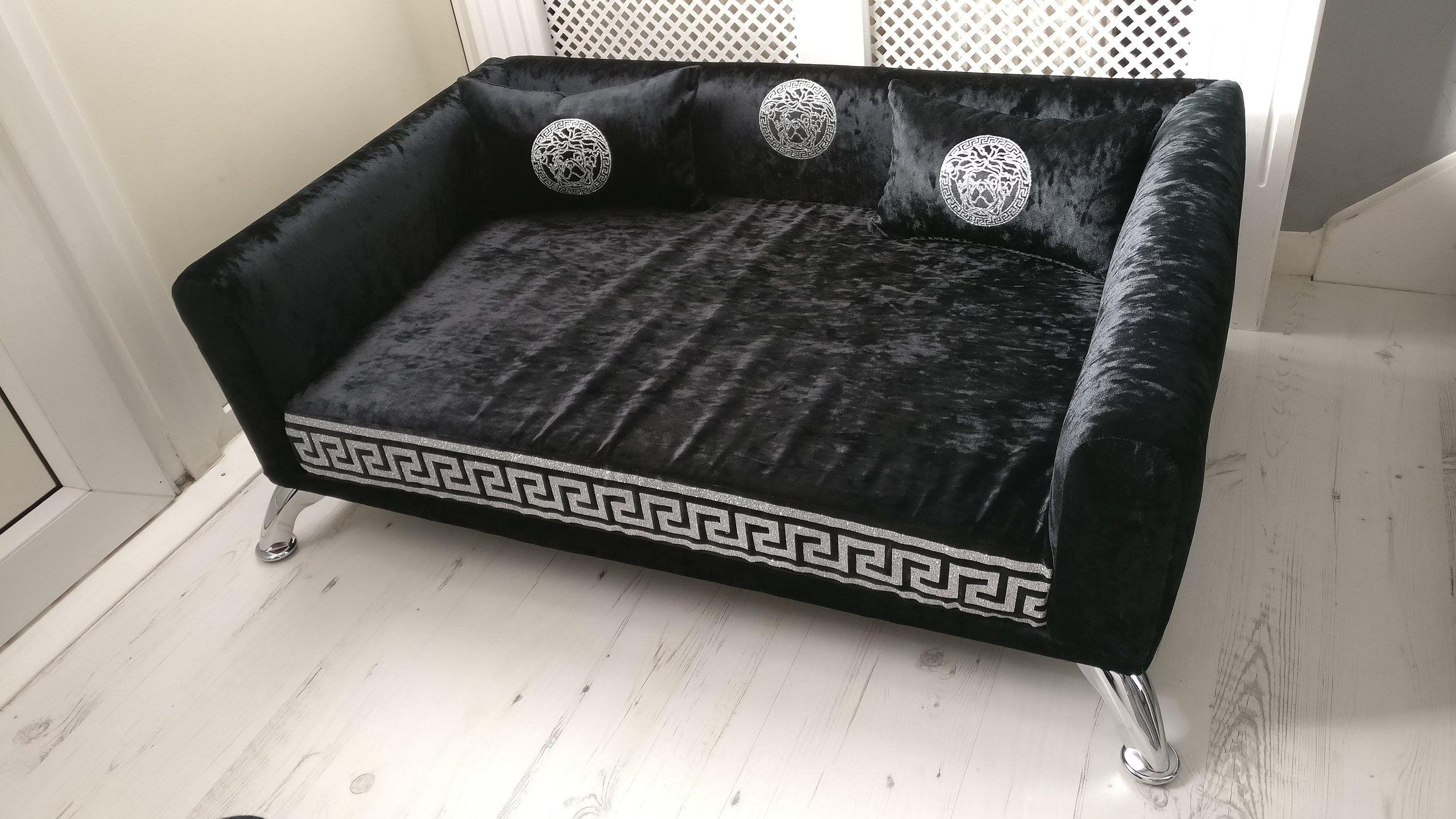 Novelty dog bed / personalized dog sofa with Fursace wrap Etsy